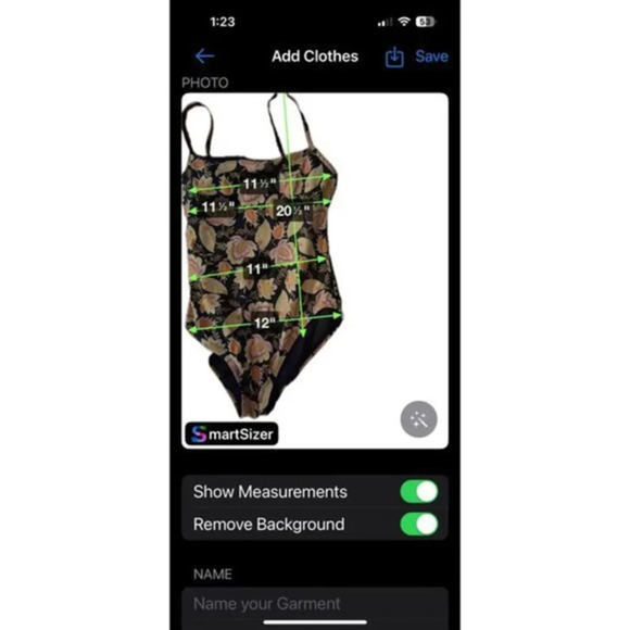 LOFT Beach One Piece Size Medium Floral‎ Yellow/Black - Picture 4 of 5